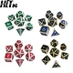 Zinc Alloy Dice Metal Dice Set Polyhedral Dice DND Dice